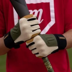 Marucci Blacksmith Adult Batting Gloves: MBGBKSMFW Baseball 25 Marucci Blacksmith Adult Batting Gloves: MBGBKSMFW Baseball