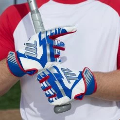 Baseball Marucci Tesoro Adult Batting Gloves: MBGTSRO 13 Baseball Marucci Tesoro Adult Batting Gloves: MBGTSRO