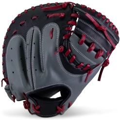 Marucci Caddo S Type 31" Baseball Catcher's Mitt: MFGCADD3100-GY/R