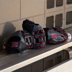 Marucci Caddo S Type 31" Baseball Catcher's Mitt: MFGCADD3100-GY/R 9 Marucci Caddo S Type 31