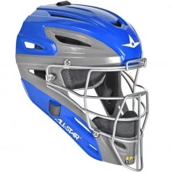 All Star System7 Axis Hockey Style Catcher's Helmet: MVP2500 / MVP2510 Baseball