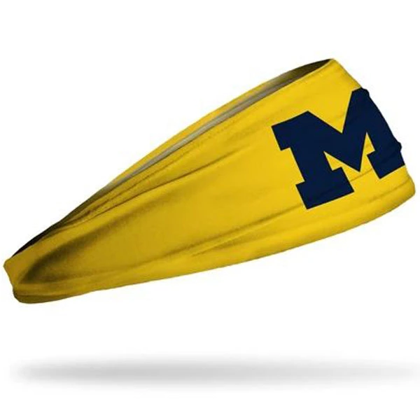 Junk University Of Michigan Logo Maize Headband 2 Junk University Of Michigan Logo Maize Headband