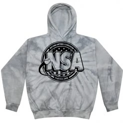 DSG Apparel National Softball Association NSA Crest Tie Dye Hoodie Apparel & Uniforms