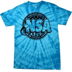 DSG Apparel National Softball Association NSA Crest Tie Dye Short Sleeve Shirt Apparel & Uniforms 11 DSG Apparel National Softball Association NSA Crest Tie Dye Short Sleeve Shirt Apparel & Uniforms