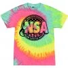 DSG Apparel National Softball Association NSA Crest Tie Dye Short Sleeve Shirt Apparel & Uniforms