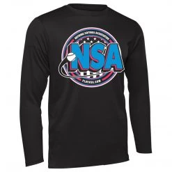 DSG Apparel National Softball Association NSA Dry Fit VICE Long Sleeve Shirt Apparel & Uniforms