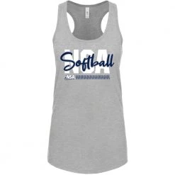 DSG Apparel Apparel & Uniforms National Softball Association NSA Softball Script Racerback Tank Top