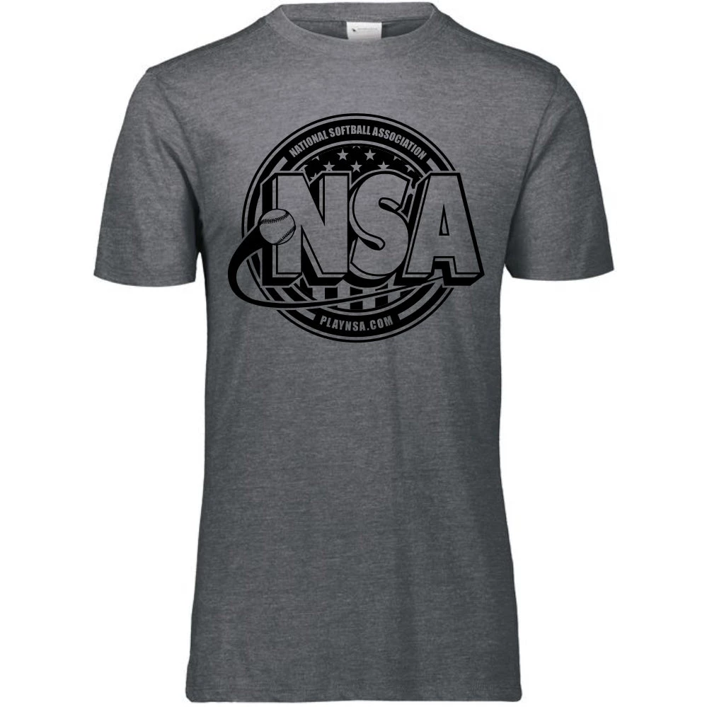 DSG Apparel National Softball Association NSA Tone Tri Blend Short Sleeve Shirt Apparel & Uniforms 1 DSG Apparel National Softball Association NSA Tone Tri Blend Short Sleeve Shirt Apparel & Uniforms