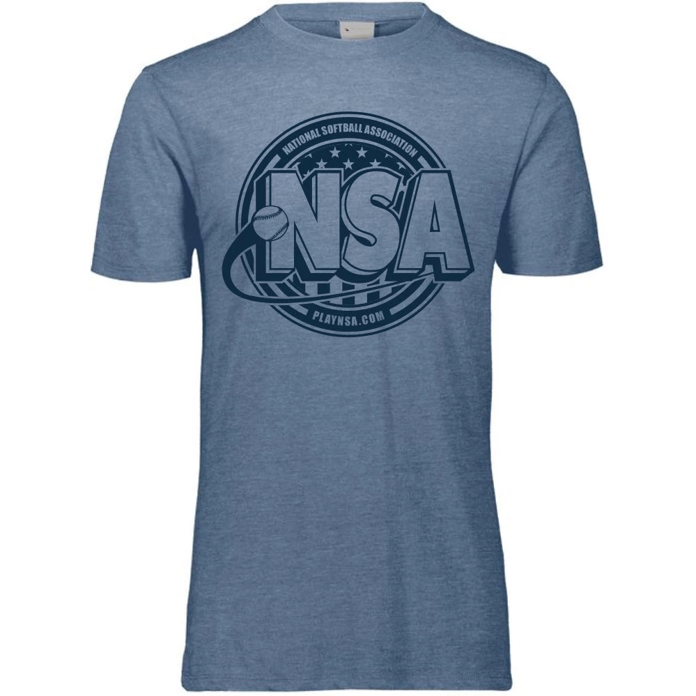 DSG Apparel National Softball Association NSA Tone Tri Blend Short Sleeve Shirt Apparel & Uniforms 4 DSG Apparel National Softball Association NSA Tone Tri Blend Short Sleeve Shirt Apparel & Uniforms