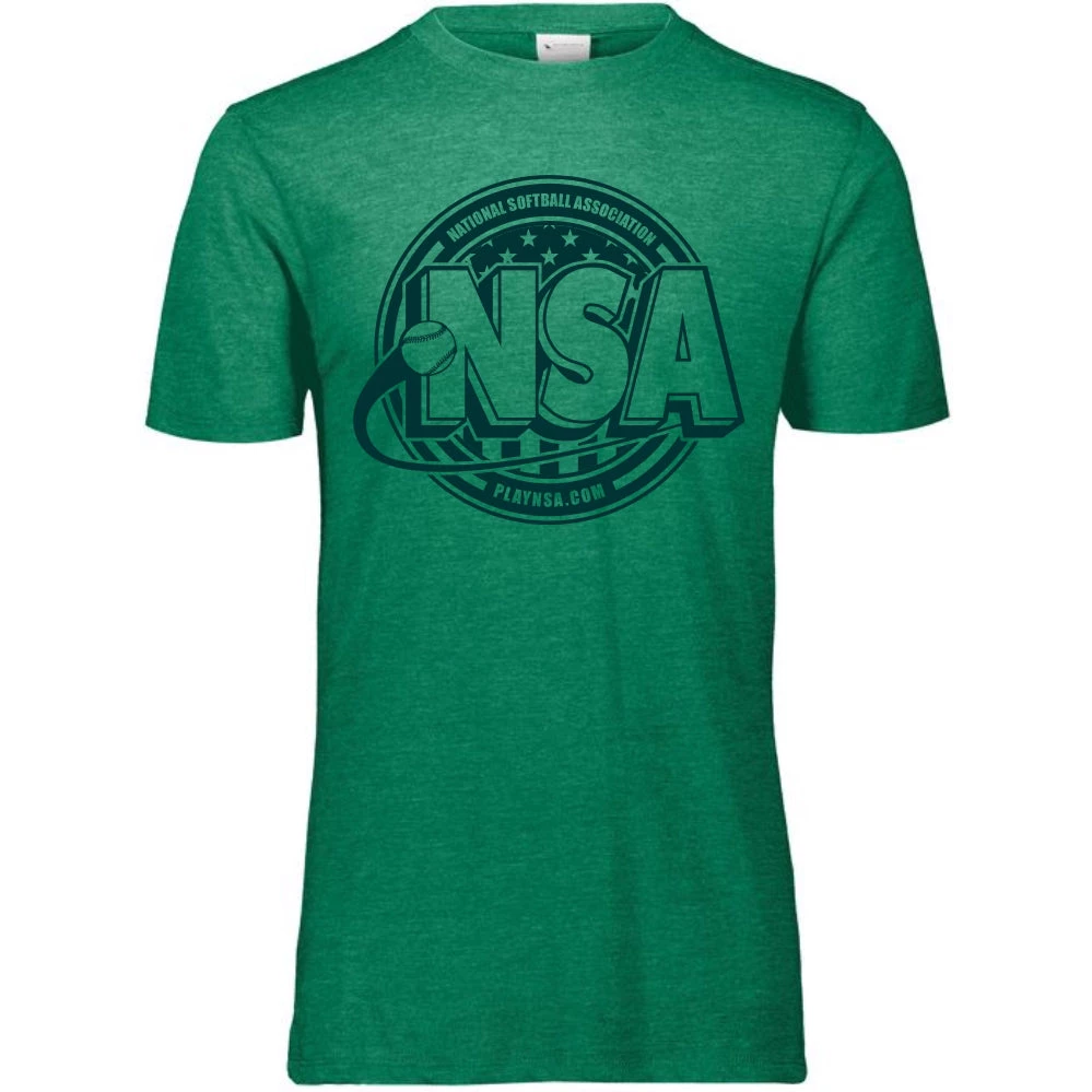 DSG Apparel National Softball Association NSA Tone Tri Blend Short Sleeve Shirt Apparel & Uniforms 2 DSG Apparel National Softball Association NSA Tone Tri Blend Short Sleeve Shirt Apparel & Uniforms
