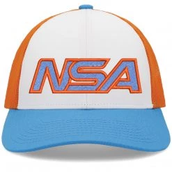 Pacific Headwear Baseball NSA Outline Series MIAMI Low-Pro Snapback Hat: P114-WHNOPT