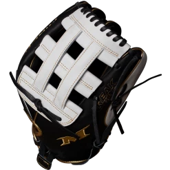 Miken Pro Series Freak GOLD 15" Limited Edition Slowpitch Glove: PRO150-BWG