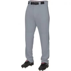 Rawlings Adult Premium Semi-Relaxed Baseball / Softball Pants With Piping: PRO150P