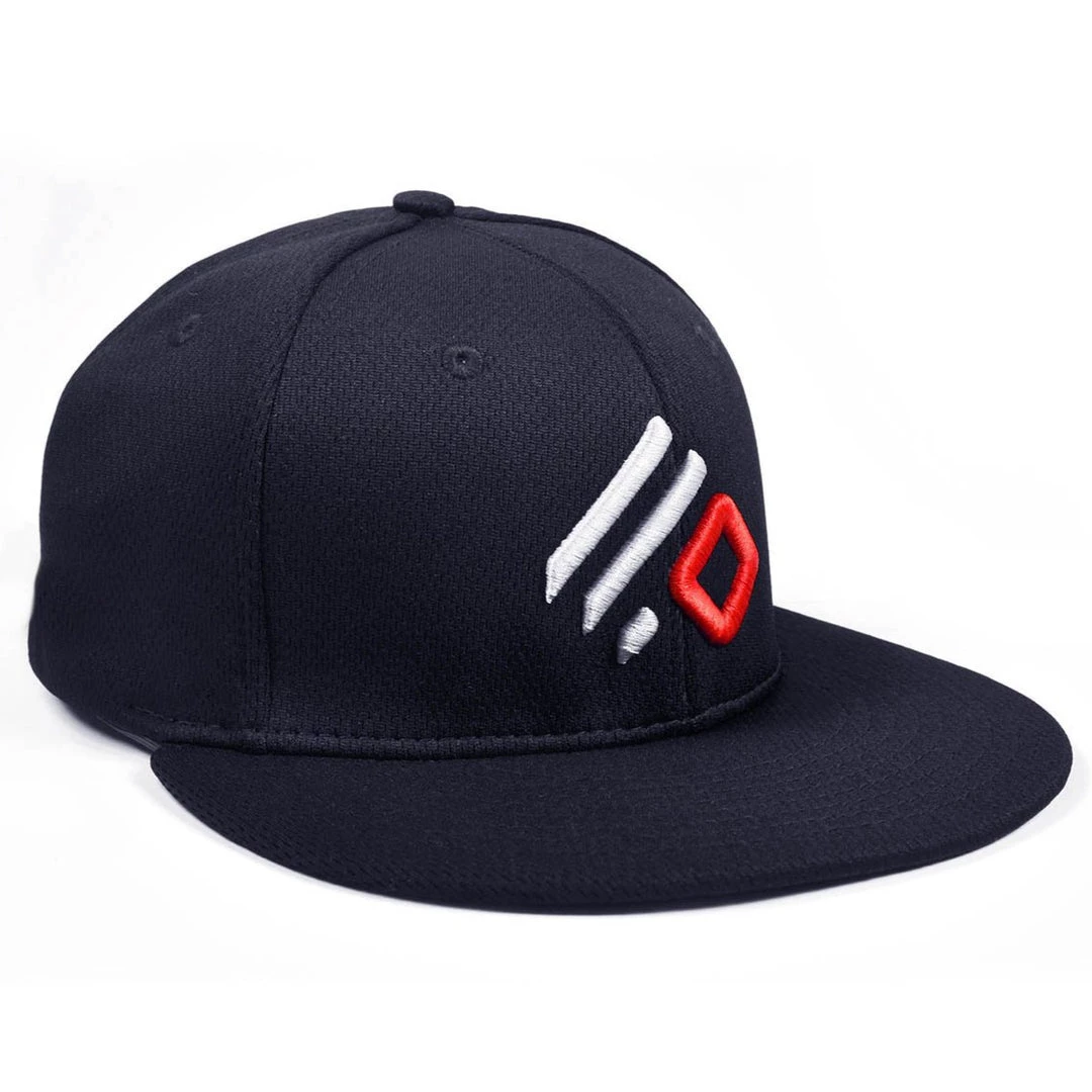 Nokona Diamond Logo Flex Fit Hat: PTS40C-N 1 Nokona Diamond Logo Flex Fit Hat: PTS40C-N