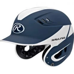 Rawlings Velo 2-Tone Matte Away Batting Helmet: R16A2