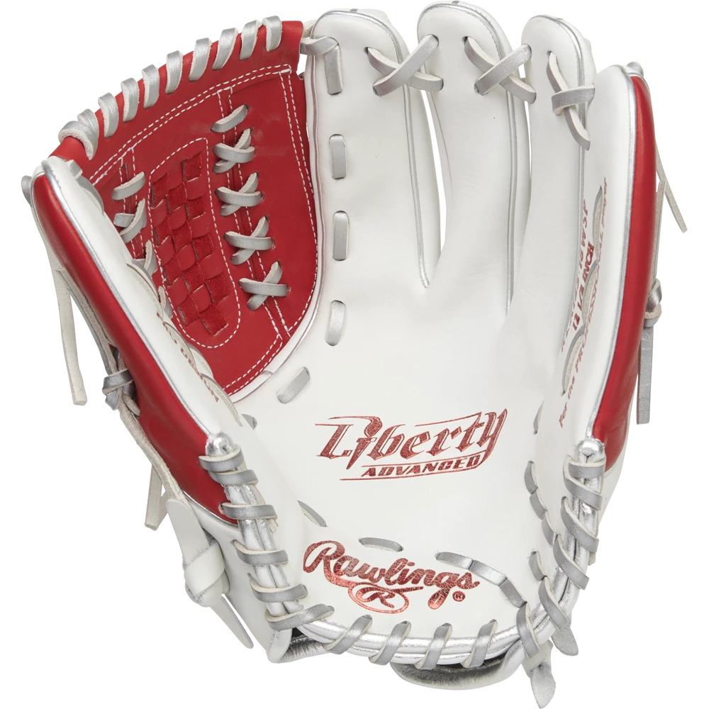 Rawlings Liberty Advanced Color Sync 12.5" Fastpitch Softball Glove: RLA125-18WSP 2 Rawlings Liberty Advanced Color Sync 12.5" Fastpitch Softball Glove: RLA125-18WSP