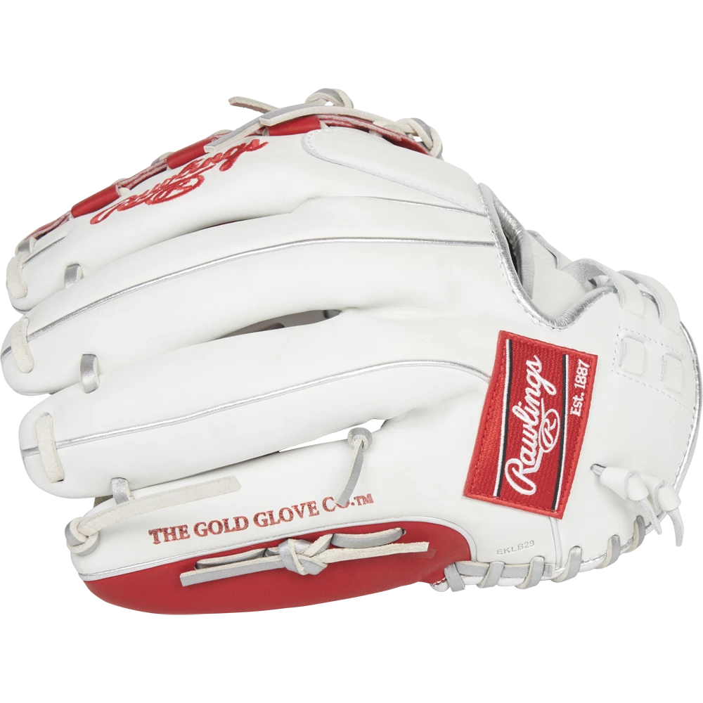 Rawlings Liberty Advanced Color Sync 12.5" Fastpitch Softball Glove: RLA125-18WSP 4 Rawlings Liberty Advanced Color Sync 12.5" Fastpitch Softball Glove: RLA125-18WSP