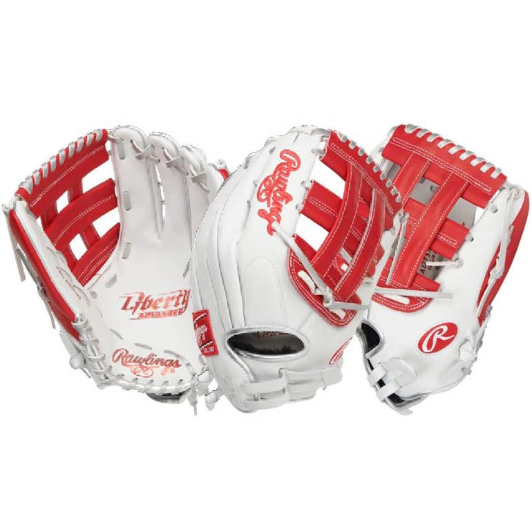 Rawlings Liberty Advanced Color Sync 12.75" Fastpitch Softball Glove: RLA1275SB-6WSP 5 Rawlings Liberty Advanced Color Sync 12.75" Fastpitch Softball Glove: RLA1275SB-6WSP