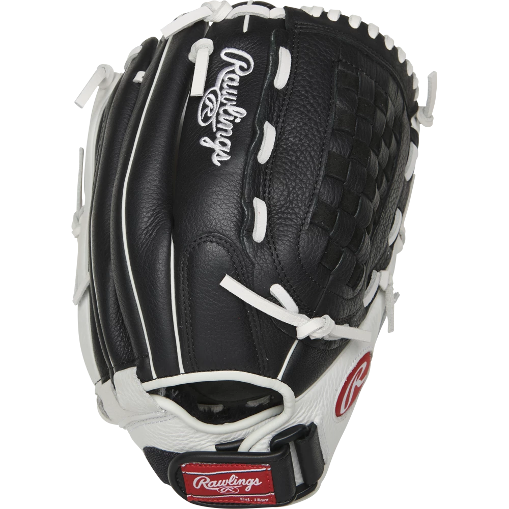 Rawlings Shut Out 12.5" Fastpitch Glove: RSO125BW 1 Rawlings Shut Out 12.5" Fastpitch Glove: RSO125BW