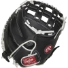 Rawlings Shut Out 33" Fastpitch Catcher's Mitt: RSOCM325BW