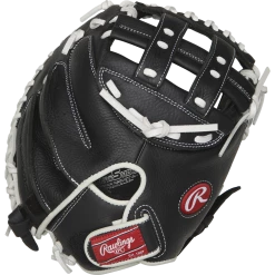 Rawlings Shut Out 33" Fastpitch Catcher's Mitt: RSOCM325BW