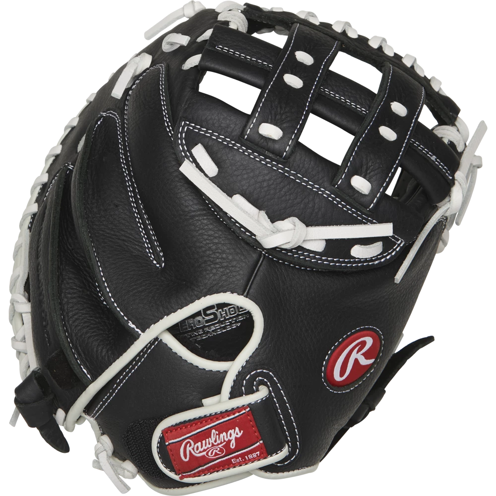 Rawlings Shut Out 33" Fastpitch Catcher's Mitt: RSOCM325BW 1 Rawlings Shut Out 33" Fastpitch Catcher's Mitt: RSOCM325BW