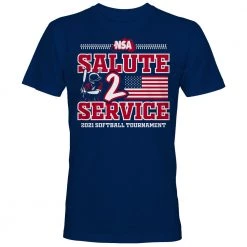 DSG Apparel 2021 NSA Salute To Service Fastpitch Tournament T-Shirt Apparel & Uniforms