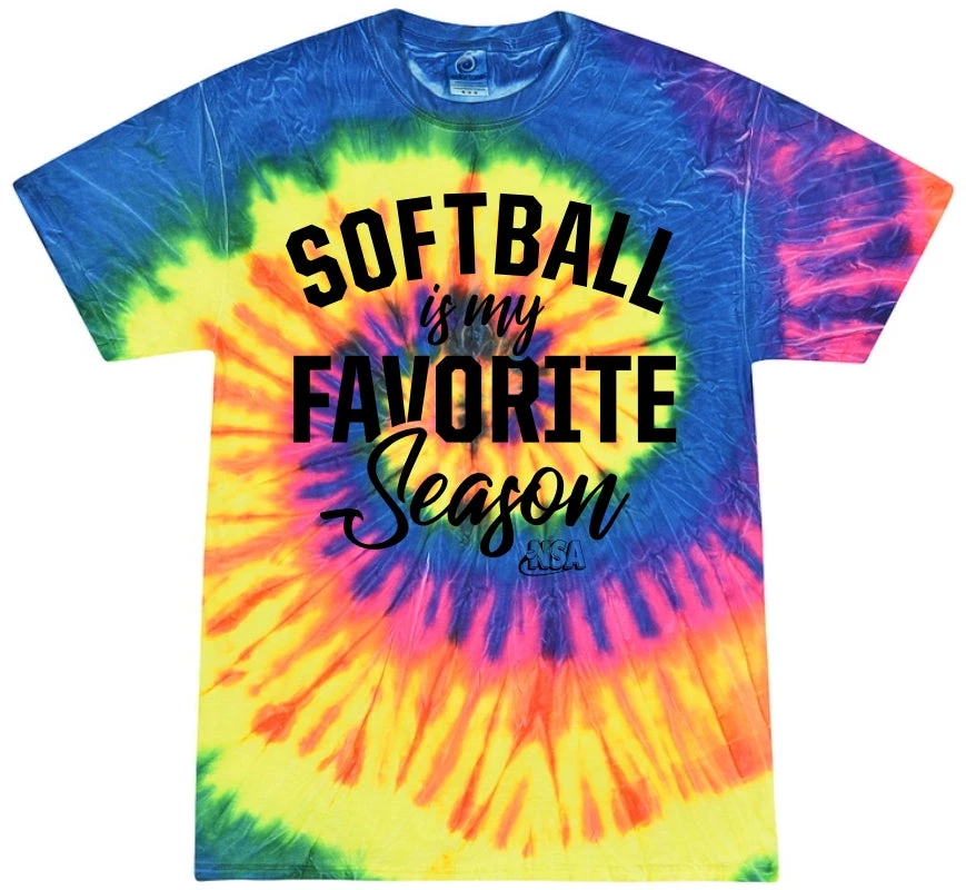DSG Apparel NSA Softball Is My Favorite Season Short Sleeve Shirt 2 DSG Apparel NSA Softball Is My Favorite Season Short Sleeve Shirt