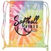 DSG Apparel Baseball National Softball Association NSA Softball Vibes Tie Dye Drawstring Bag