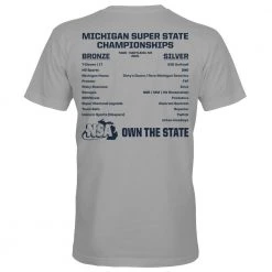 DSG Apparel Baseball 2021 NSA Michigan Super State Slowpitch Tournament T-Shirt
