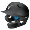 Baseball Easton Z5 2.0 Matte Solid Batting Helmet With Universal Jaw Guard: A168539 / A168540