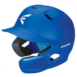Baseball Easton Z5 2.0 Matte Solid Batting Helmet With Universal Jaw Guard: A168539 / A168540