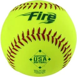 Baden USA Fire 12" 52/300 Synthetic Slowpitch Softballs: USA300YS