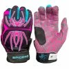 Baseball Spiderz HYBRID Adult Batting Gloves: HYB