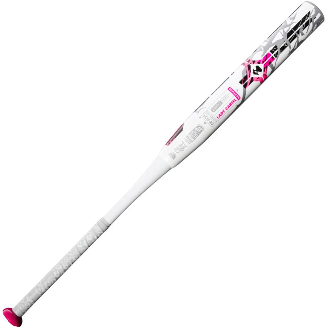 2023 DeMarini Lady Cartel 13.5" Midload NSA / USSSA Slowpitch Softball Bat: WBD2345010 2 2023 DeMarini Lady Cartel 13.5" Midload NSA / USSSA Slowpitch Softball Bat: WBD2345010