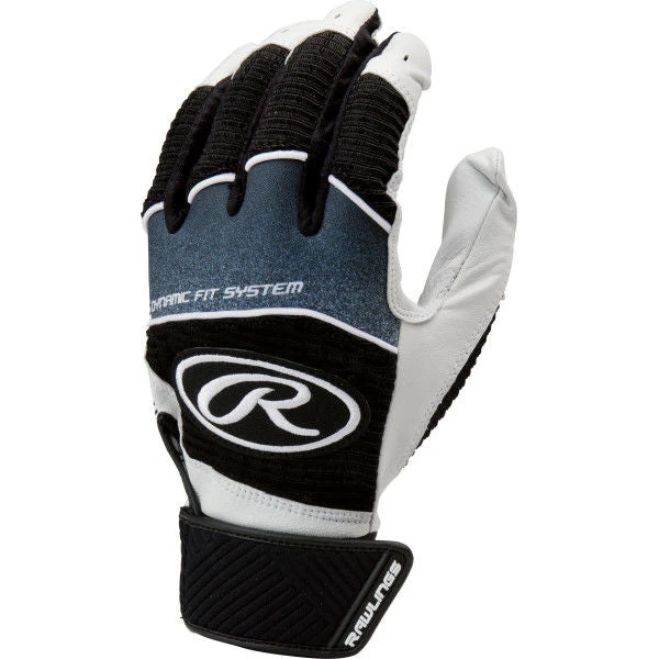 Rawlings Workhorse Youth Batting Gloves: WH950BGY 1 Rawlings Workhorse Youth Batting Gloves: WH950BGY