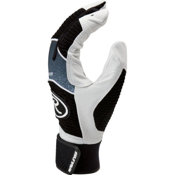 Rawlings Workhorse Youth Batting Gloves: WH950BGY 3 Rawlings Workhorse Youth Batting Gloves: WH950BGY