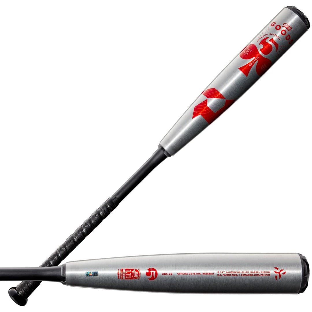 2022 DeMarini The Goods -5 (2 5/8") USSSA Baseball Bat: WTDXGB522 6 2022 DeMarini The Goods -5 (2 5/8") USSSA Baseball Bat: WTDXGB522