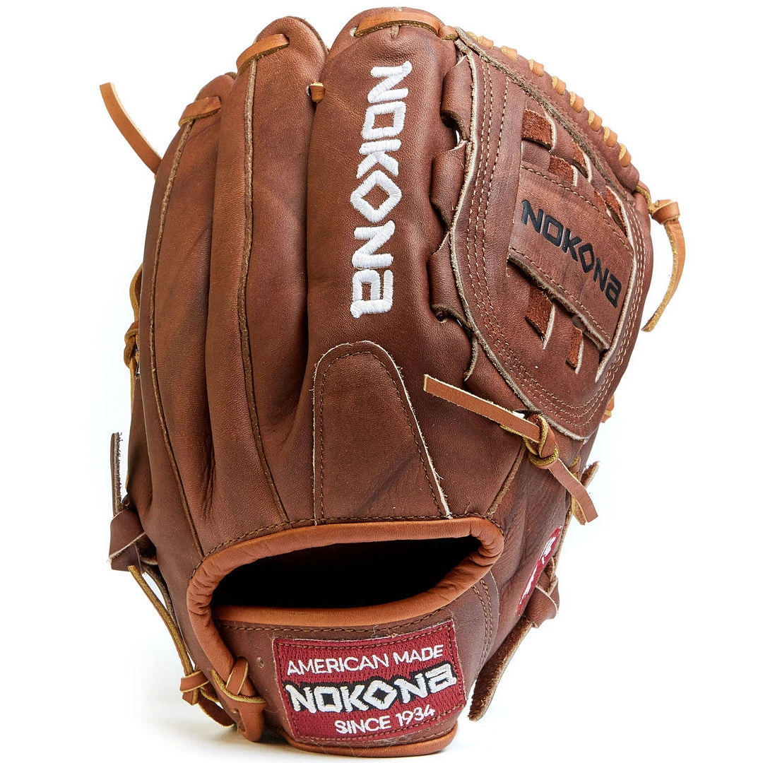 Nokona Walnut 12" Baseball Glove: W-1200 1 Nokona Walnut 12" Baseball Glove: W-1200