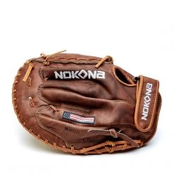 Nokona Walnut Classic 14" Softball First Base Mitt: W-N80 Gloves & Mitts 8 Nokona Walnut Classic 14