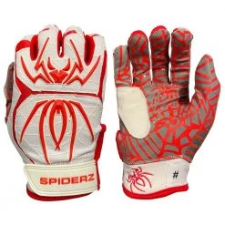 Baseball Spiderz HYBRID Adult Batting Gloves: HYB
