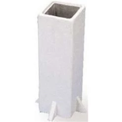 Athletic Specialties Female Rubber Covered Ground Anchor (Set Of 3): AAO Field Equipment