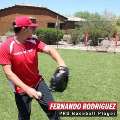 PowerNet 7' X 7' DLX Hitting Net & 1 Weighted Ball: 1009 Baseball 11 PowerNet 7' X 7' DLX Hitting Net & 1 Weighted Ball: 1009 Baseball