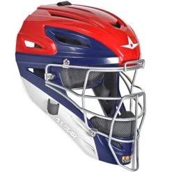 All Star System7 Axis Hockey Style Catcher's Helmet: MVP2500 / MVP2510 Baseball