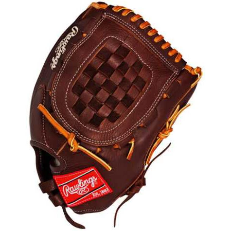 Rawlings Gold Glove Series 12.5" Fastpitch Glove: GG25FPBR 1 Rawlings Gold Glove Series 12.5" Fastpitch Glove: GG25FPBR