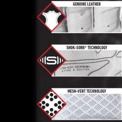 Franklin Shok-Sorb X Youth Batting Gloves: 209 Baseball