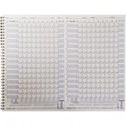 Athletic Specialties Diamond Sport Gear 15 Player Side By Side Scorebook: SBB2 Baseball