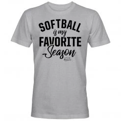 DSG Apparel NSA Softball Is My Favorite Season Short Sleeve Shirt