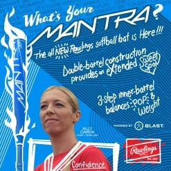 2021 Rawlings Mantra -9 Fastpitch Softball Bat: FP1M9 16 2021 Rawlings Mantra -9 Fastpitch Softball Bat: FP1M9