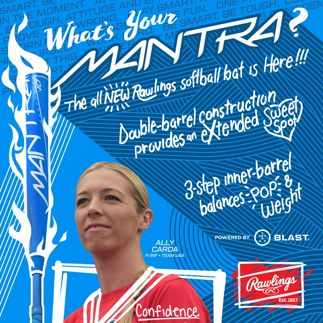 2021 Rawlings Mantra -9 Fastpitch Softball Bat: FP1M9 8 2021 Rawlings Mantra -9 Fastpitch Softball Bat: FP1M9